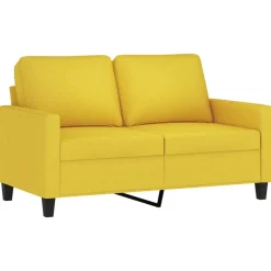 vidaXL Sofás-Sofá de 2 plazas de tela 120 cm