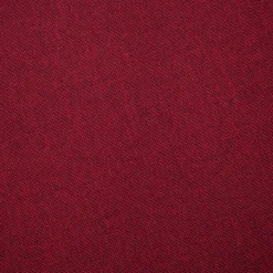 vidaXL Sofá de 3 plazas de tela color vino tinto Rojo New