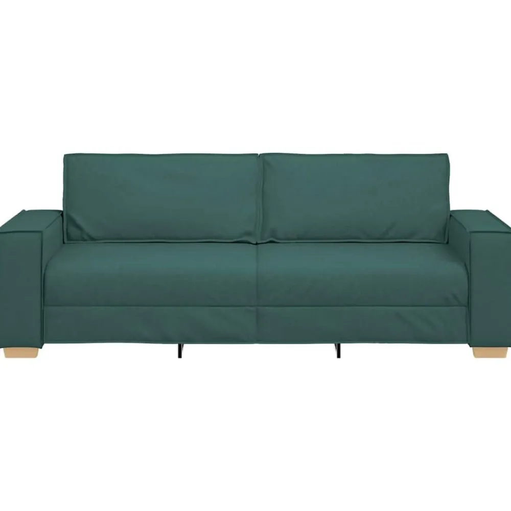 vidaXL Sofás-Sofá de 3 plazas 220 cm tela