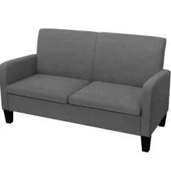 vidaXL Sofás-Sofá de 2 plazas 135x65x76 cm