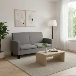 vidaXL Sofás-Sofá de 2 plazas 135x65x76 cm