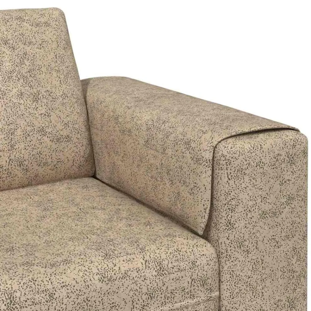 vidaXL Sofá de sala 250 x 77 x 76 cm Gris claro Clearance
