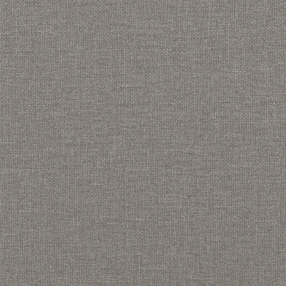 vidaXL Sofá de sala 250 x 77 x 76 cm Poliéster Taupé Hot