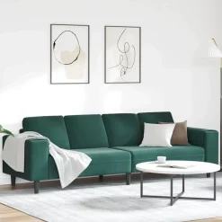 vidaXL Sofás-Sofá de sala 250 x 77 x 76 cm