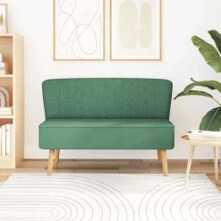 vidaXL Sofás-Sofá de tela 117x55,5x77 cm