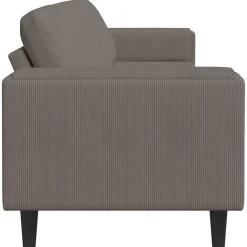 vidaXL Sofás-Sofá 250 x 77 x 76 cm Tela de Pana
