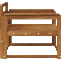 vidaXL Accesorios Para Sofás-Sofá intermedio de exterior Madera de Acacia Sólida