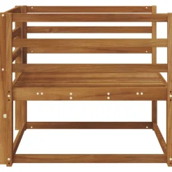 vidaXL Accesorios Para Sofás-Sofá intermedio de exterior Madera de Acacia Sólida
