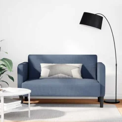 vidaXL Sofás-Sofá Loveseat 109 cm tejido de pana