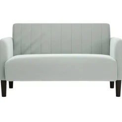 vidaXL Sofás-Sofá Loveseat 109 cm terciopelo