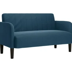 vidaXL Sofás-Sofá Loveseat Terciopelo 109 cm