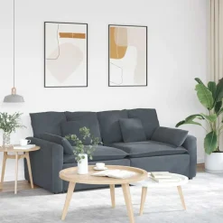 vidaXL Accesorios Para Sofás-Sofá modular con cojines
