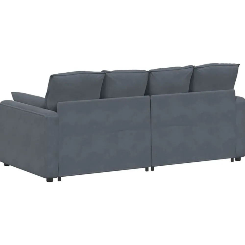 vidaXL Accesorios Para Sofás-Sofá modular con cojines