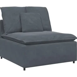 vidaXL Accesorios Para Sofás-Sofá modular con módulo central y cojines 100 cm