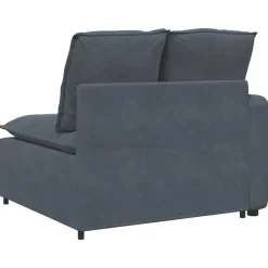 vidaXL Accesorios Para Sofás-Sofá modular con reposabrazos y cojines 100 cm