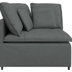 vidaXL Accesorios Para Sofás-Sofá modular de esquina con cojines 100 cm