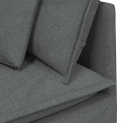 vidaXL Accesorios Para Sofás-Sofá modular de esquina con cojines 100 cm