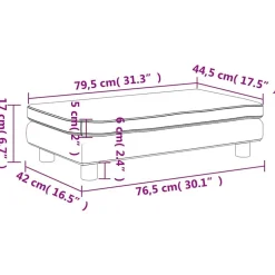 vidaXL Sofá para niños con reposapiés terciopelo 100x50x30 cm Negro Online