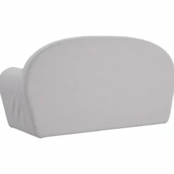 vidaXL Sofá para niños de 2 plazas felpa suave Gris claro Hot