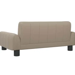 Niños vidaXL Mobiliario Para Bebés Y Niños Pequeños-Sofá para niños de cuero sintético 70x45x30 cm