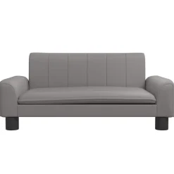 Niños vidaXL Mobiliario Para Bebés Y Niños Pequeños-Sofá para niños de cuero sintético 70x45x30 cm