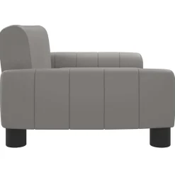 Niños vidaXL Mobiliario Para Bebés Y Niños Pequeños-Sofá para niños de cuero sintético 70x45x30 cm