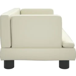 Niños vidaXL Mobiliario Para Bebés Y Niños Pequeños-Sofá para niños de cuero sintético 60x40x30 cm