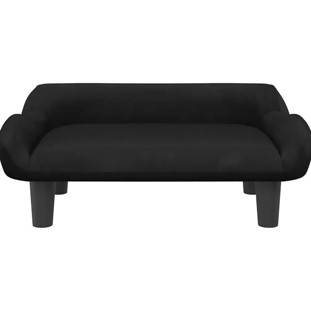 Niños vidaXL Mobiliario Para Bebés Y Niños Pequeños-Sofá para niños de terciopelo 70x40x24 cm