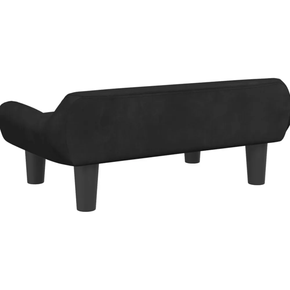 Niños vidaXL Mobiliario Para Bebés Y Niños Pequeños-Sofá para niños de terciopelo 70x40x24 cm