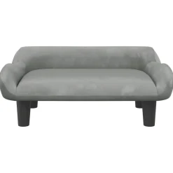 Niños vidaXL Mobiliario Para Bebés Y Niños Pequeños-Sofá para niños de terciopelo 70x40x24 cm