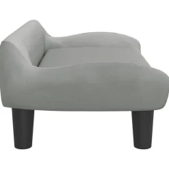 Niños vidaXL Mobiliario Para Bebés Y Niños Pequeños-Sofá para niños de terciopelo 70x40x24 cm