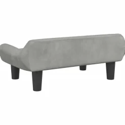 Niños vidaXL Mobiliario Para Bebés Y Niños Pequeños-Sofá para niños de terciopelo 70x40x24 cm