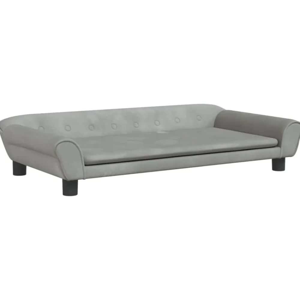 Niños vidaXL Mobiliario Para Bebés Y Niños Pequeños-Sofá para niños de terciopelo 100x50x26 cm