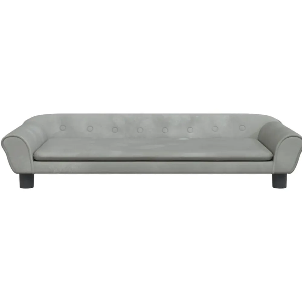 Niños vidaXL Mobiliario Para Bebés Y Niños Pequeños-Sofá para niños de terciopelo 100x50x26 cm