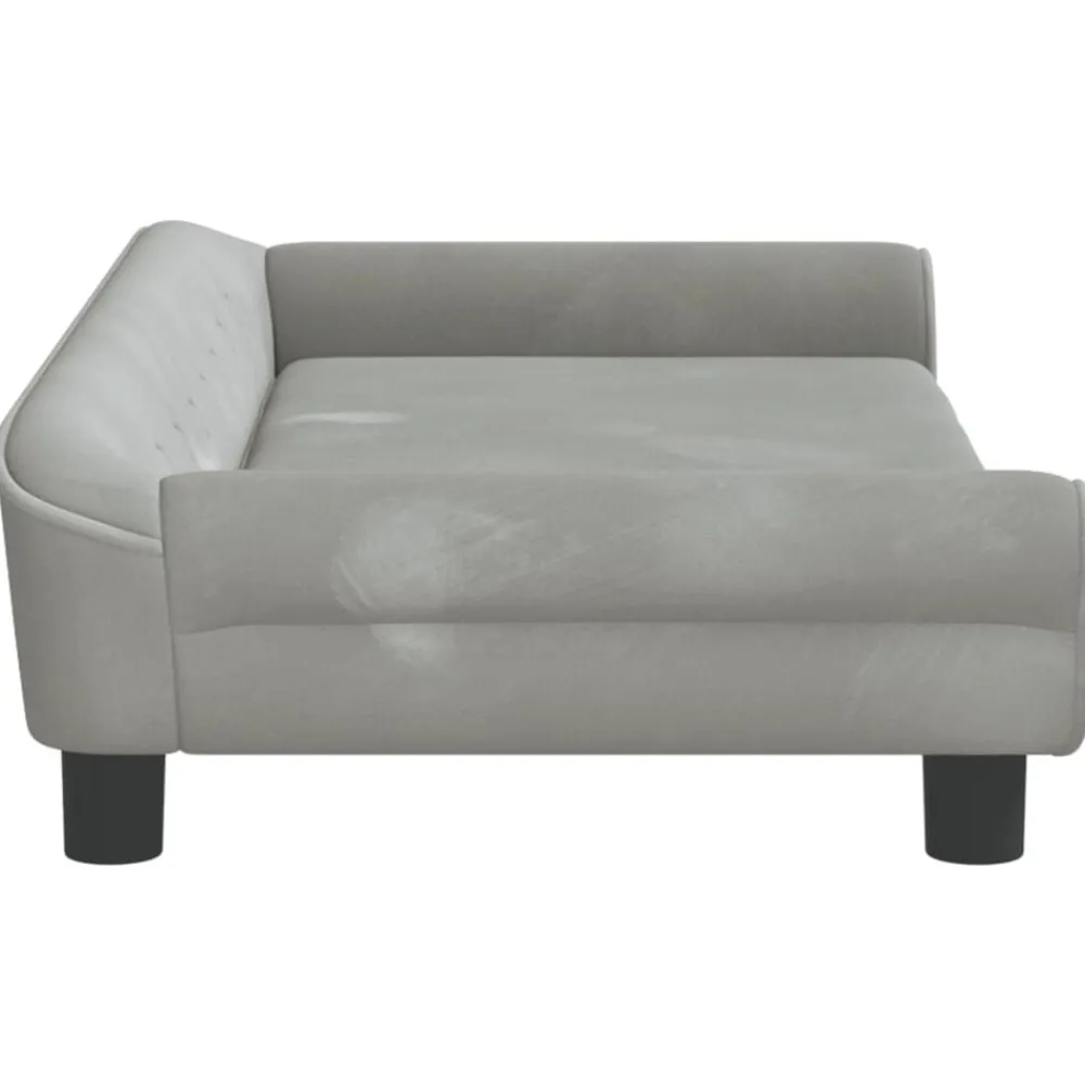 Niños vidaXL Mobiliario Para Bebés Y Niños Pequeños-Sofá para niños de terciopelo 100x50x26 cm