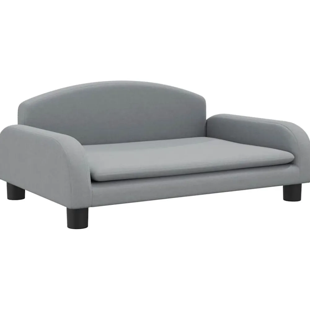 vidaXL Sofá para niños de tela 70x45x30 cm Gris claro Sale