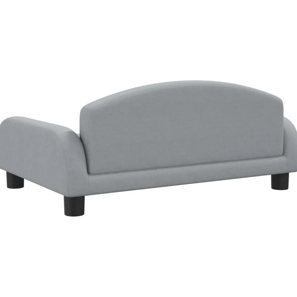vidaXL Sofá para niños de tela 70x45x30 cm Gris claro Sale