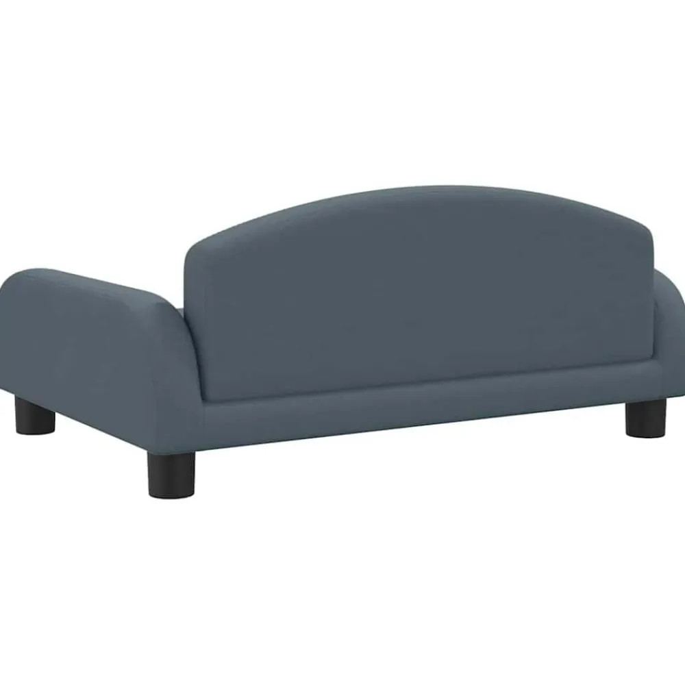 Niños vidaXL Mobiliario Para Bebés Y Niños Pequeños-Sofá para niños de tela 70x45x30 cm