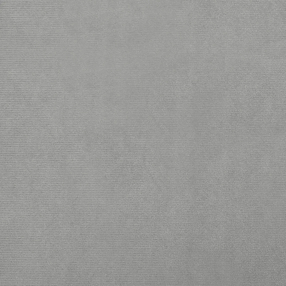 vidaXL Sofá para niños de terciopelo 100x54x33 cm Gris claro Clearance