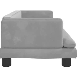 Niños vidaXL Mobiliario Para Bebés Y Niños Pequeños-Sofá para niños de terciopelo 80x45x30 cm
