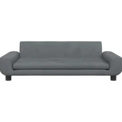 Niños vidaXL Mobiliario Para Bebés Y Niños Pequeños-Sofá para niños de terciopelo 100x54x33 cm