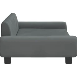 Niños vidaXL Mobiliario Para Bebés Y Niños Pequeños-Sofá para niños de terciopelo 100x54x33 cm