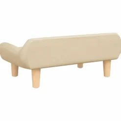 vidaXL Sofá para niños de tela 70x40x24 cm Crema Hot