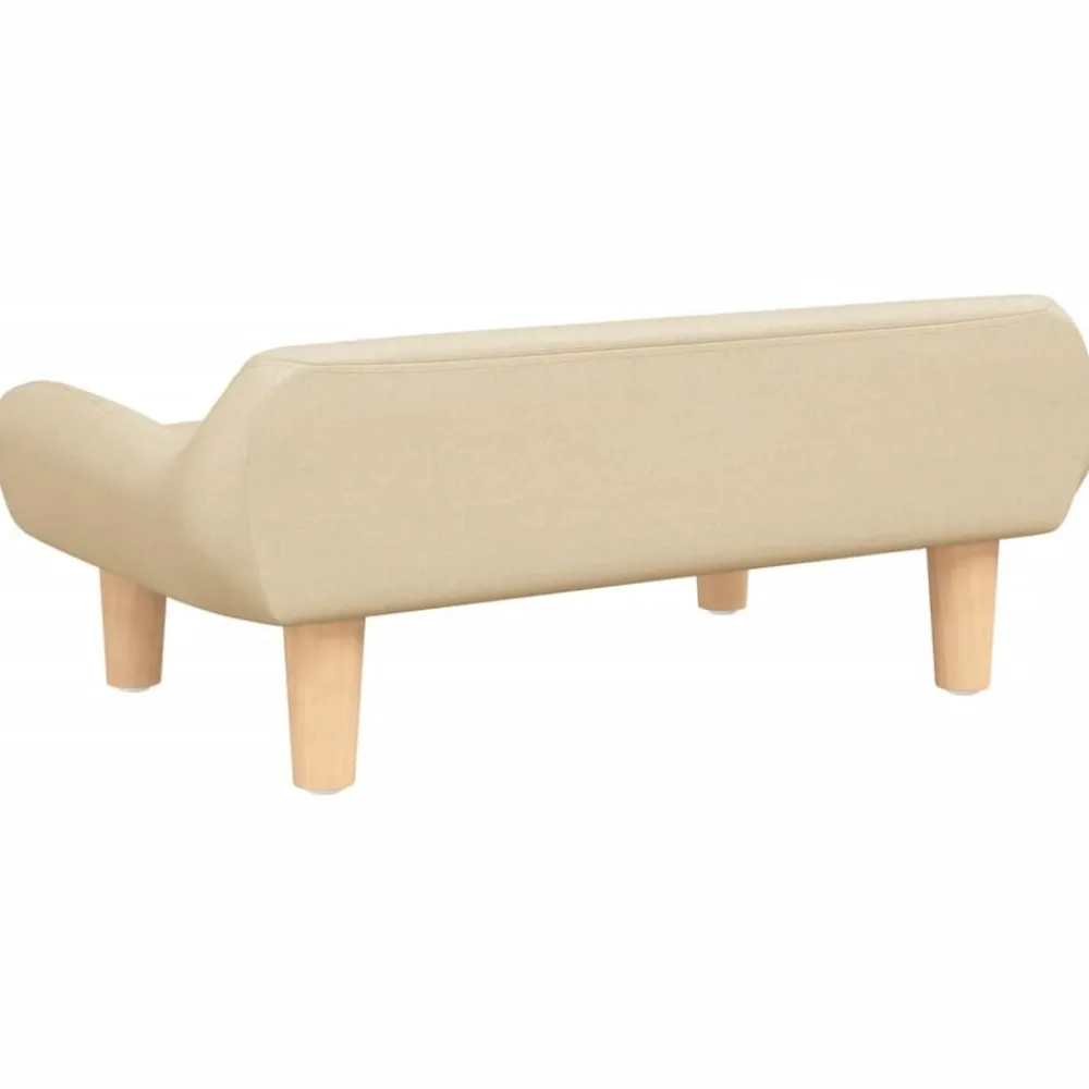vidaXL Sofá para niños de tela 70x40x24 cm Crema Hot