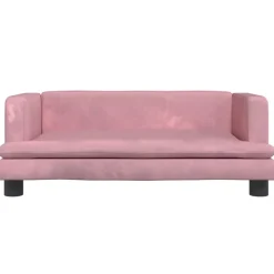 Niños vidaXL Mobiliario Para Bebés Y Niños Pequeños-Sofá para niños de terciopelo 80x45x30 cm