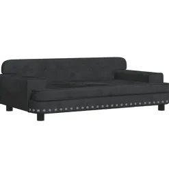 Niños vidaXL Mobiliario Para Bebés Y Niños Pequeños-Sofá para niños de terciopelo 90x53x30 cm