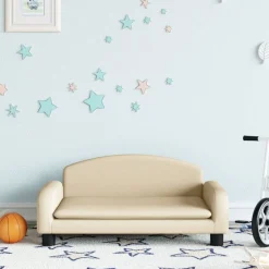 Niños vidaXL Mobiliario Para Bebés Y Niños Pequeños-Sofá para niños de tela 70x45x30 cm