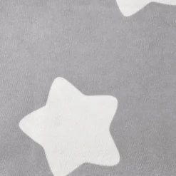 Niños vidaXL Mobiliario Para Bebés Y Niños Pequeños-Sofá para niños felpa suave gris claro con estrellas
