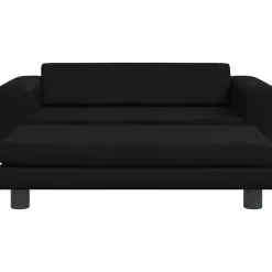 Niños vidaXL Mobiliario Para Bebés Y Niños Pequeños-Sofá para niños y reposapiés cuero sintético 100x50x30 cm