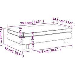 Niños vidaXL Mobiliario Para Bebés Y Niños Pequeños-Sofá para niños y reposapiés cuero sintético marrón 100x50x30cm
